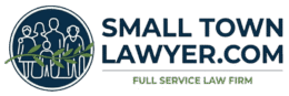 Small Town Lawyer Logo